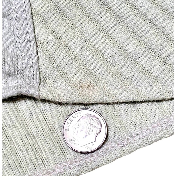 MADELEINE GAUCHER Two Piece Knit Set Top Maxi Skirt Lt Green Multicolor Medium - Picture 13 of 13